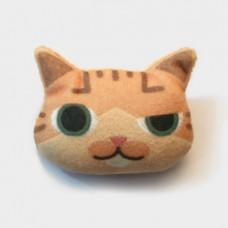Cool Cats Plush Cat Brooch #8