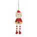 Christmas Cat With Dangly Legs Hanging Decoration