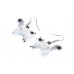 Birman Ragdoll Cat Acrylic Earrings